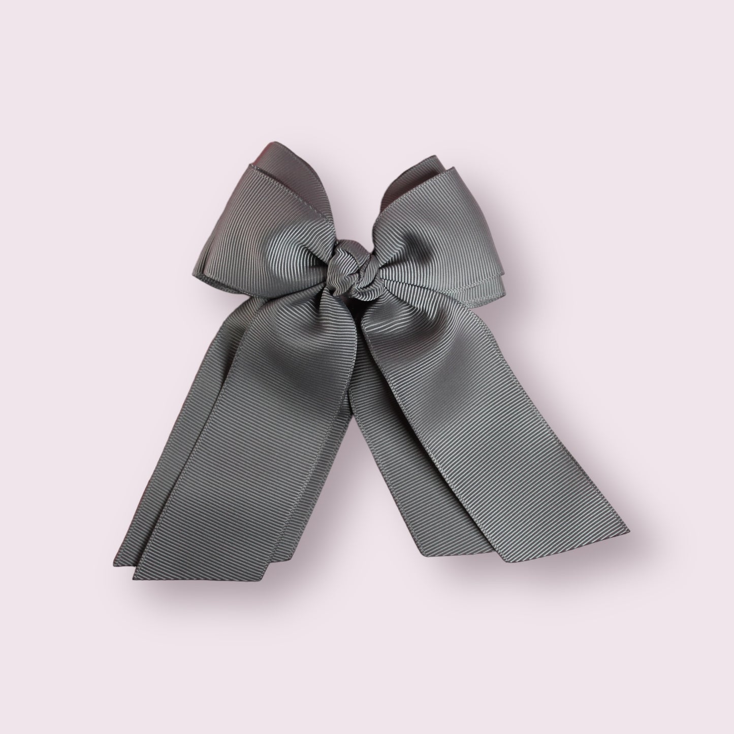 Grey 4" Double Tailed Bobble