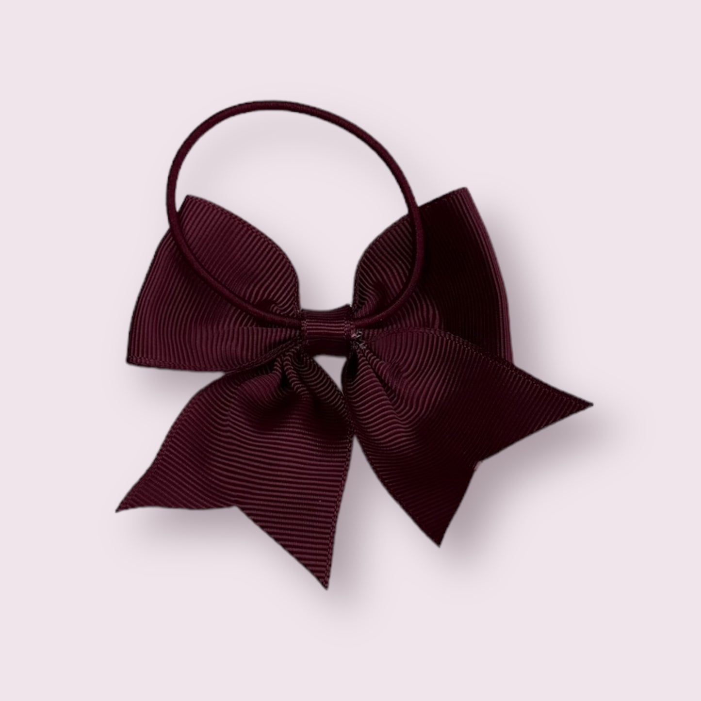 Burgundy 3" Tailed Bobble