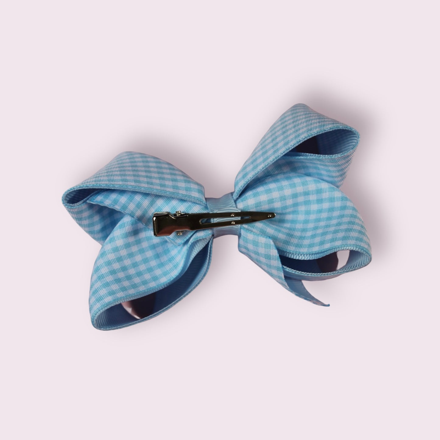 Summer Dress Blue Gingham 4" Inside Out Clip