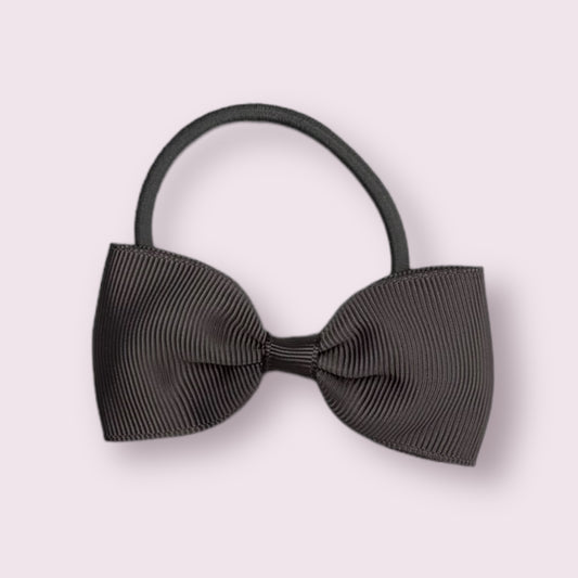 Grey 3" Bowtie Bobble