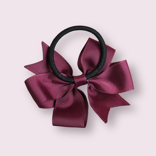 Burgundy 3" Pinwheel Bobble
