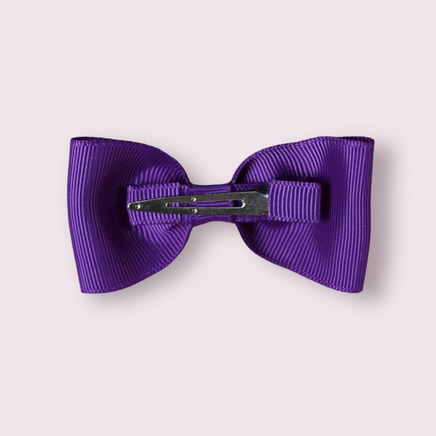 Purple 3" Bowtie Clip