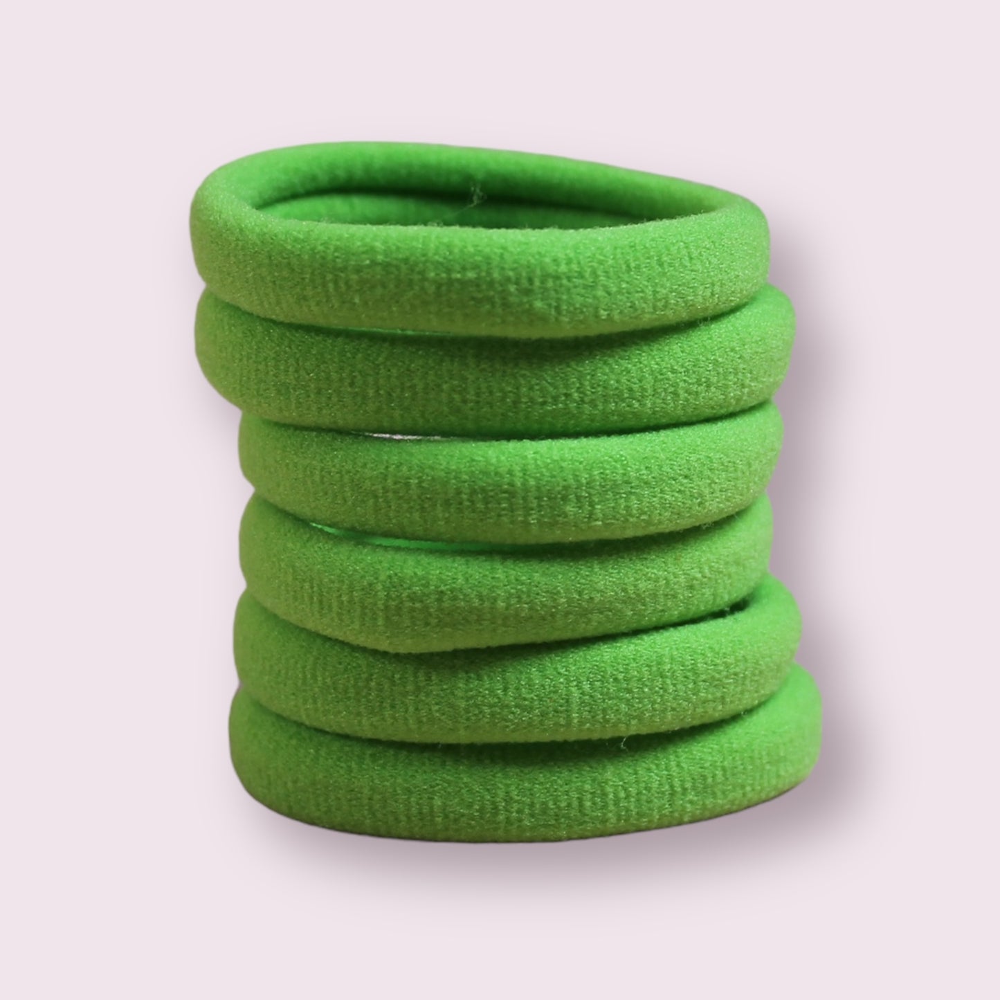 Emerald Green Soft Non Damage Hair Bobbles