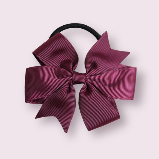 Burgundy 3" Pinwheel Bobble