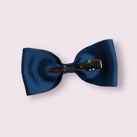 Navy Blue 3" Bowtie Clip