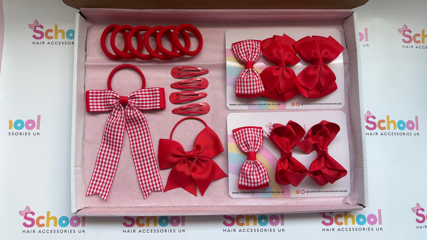 Red | Ready for School Bundle