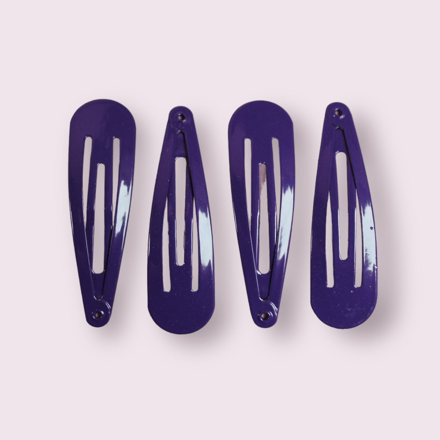 Purple Snap Clips