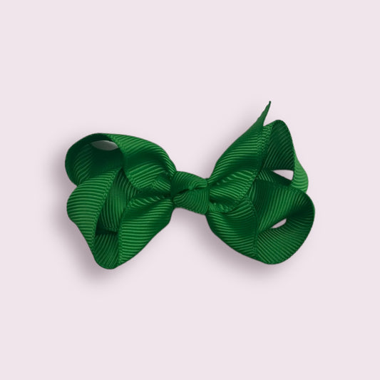Emerald Green 3" Inside out Bow