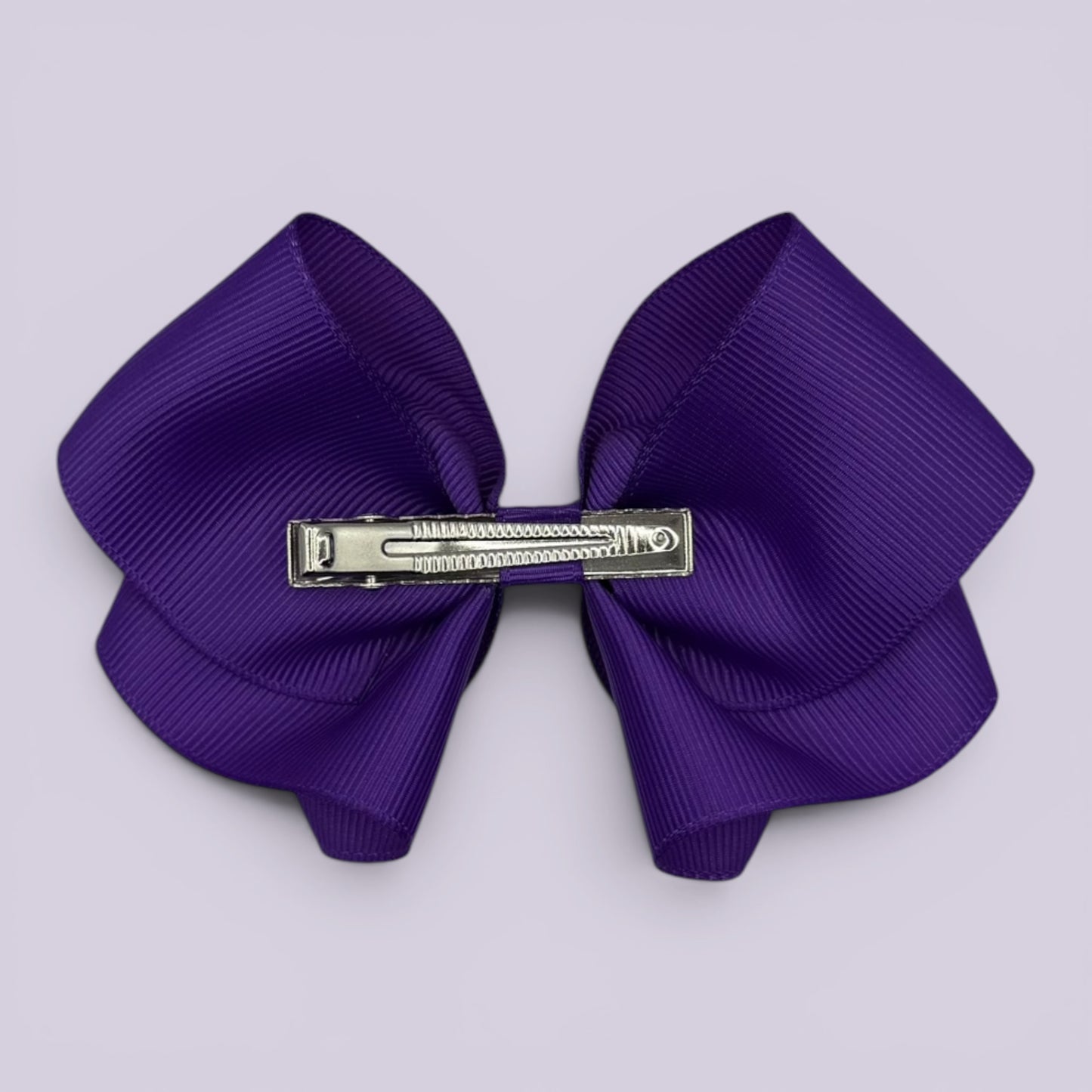 Novah | Purple Hair Bow Clip