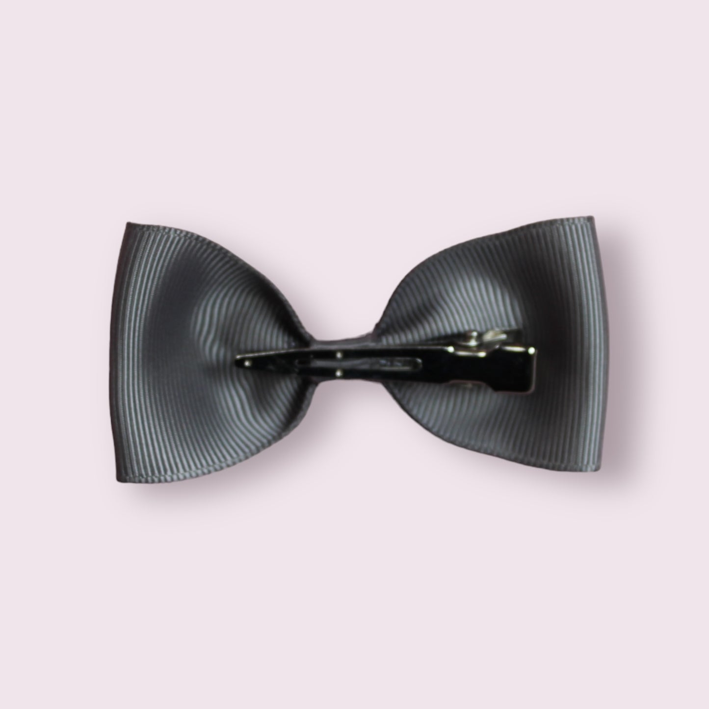 Grey 3" Bowtie Clip