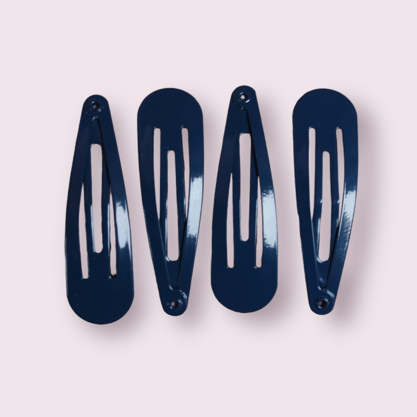 Navy Blue Snap Clips