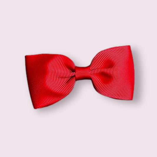 Red 3" Bowtie Clip