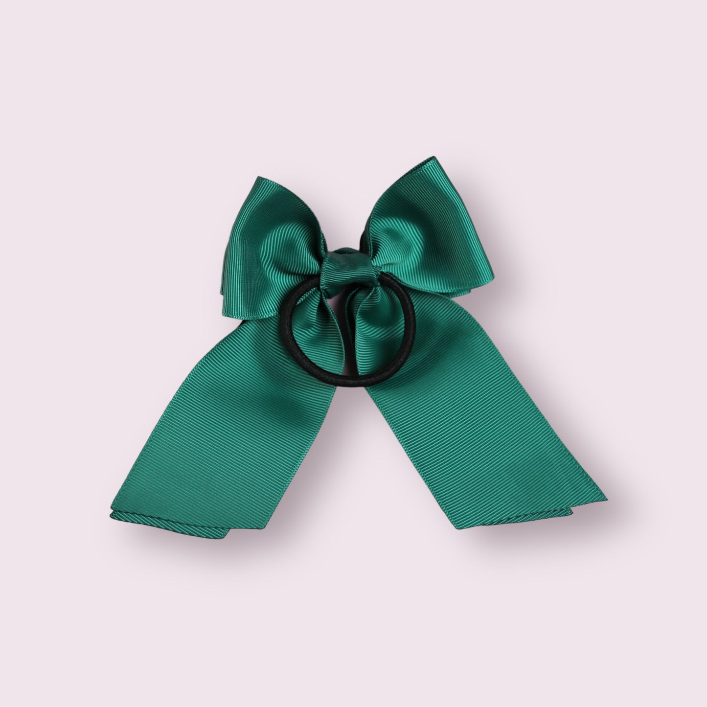 Hunter Green 4" Double Tailed Bobble