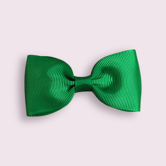 Emerald Green 3" Bowtie Clip