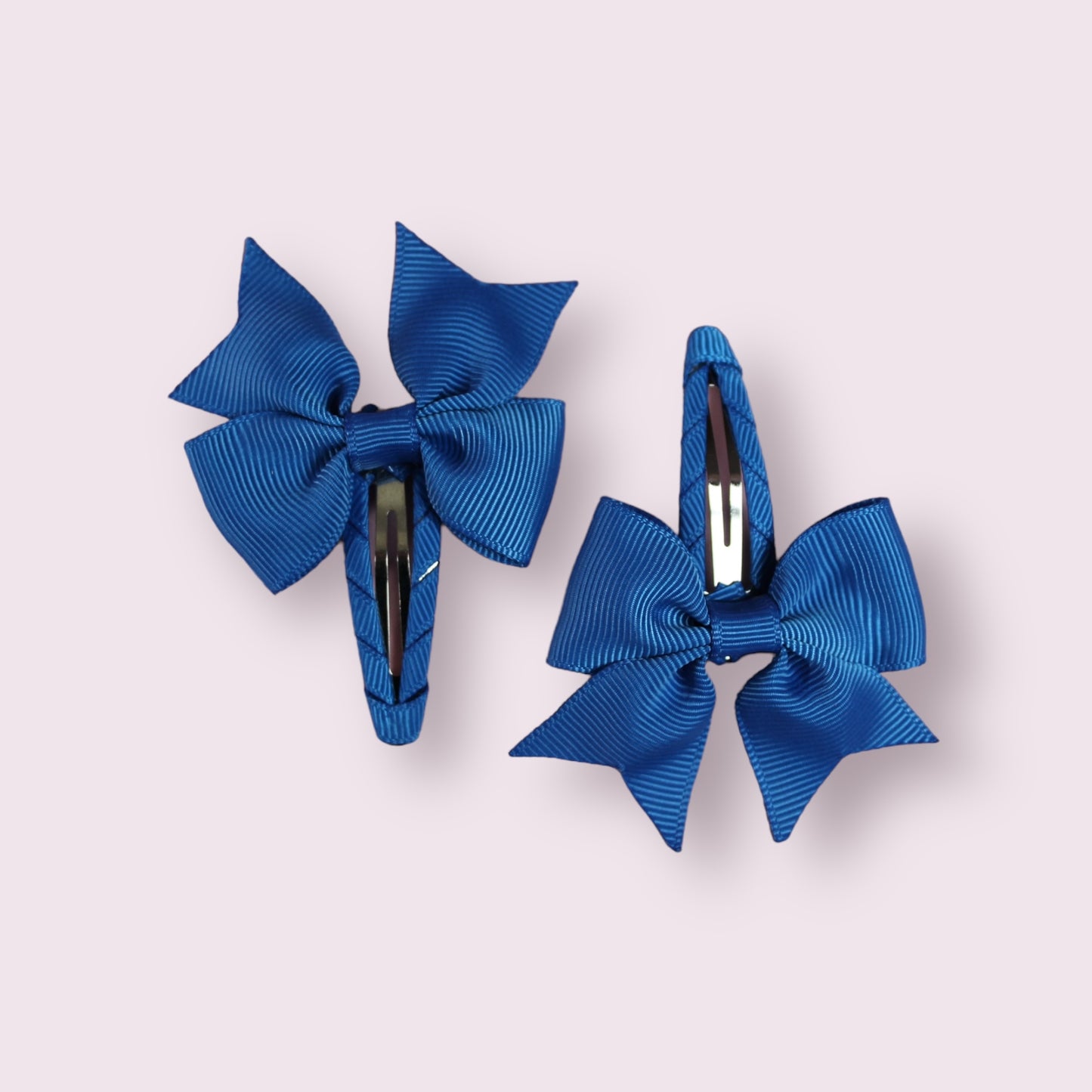 Royal 2.5" Blue Butterfly Snap Clips