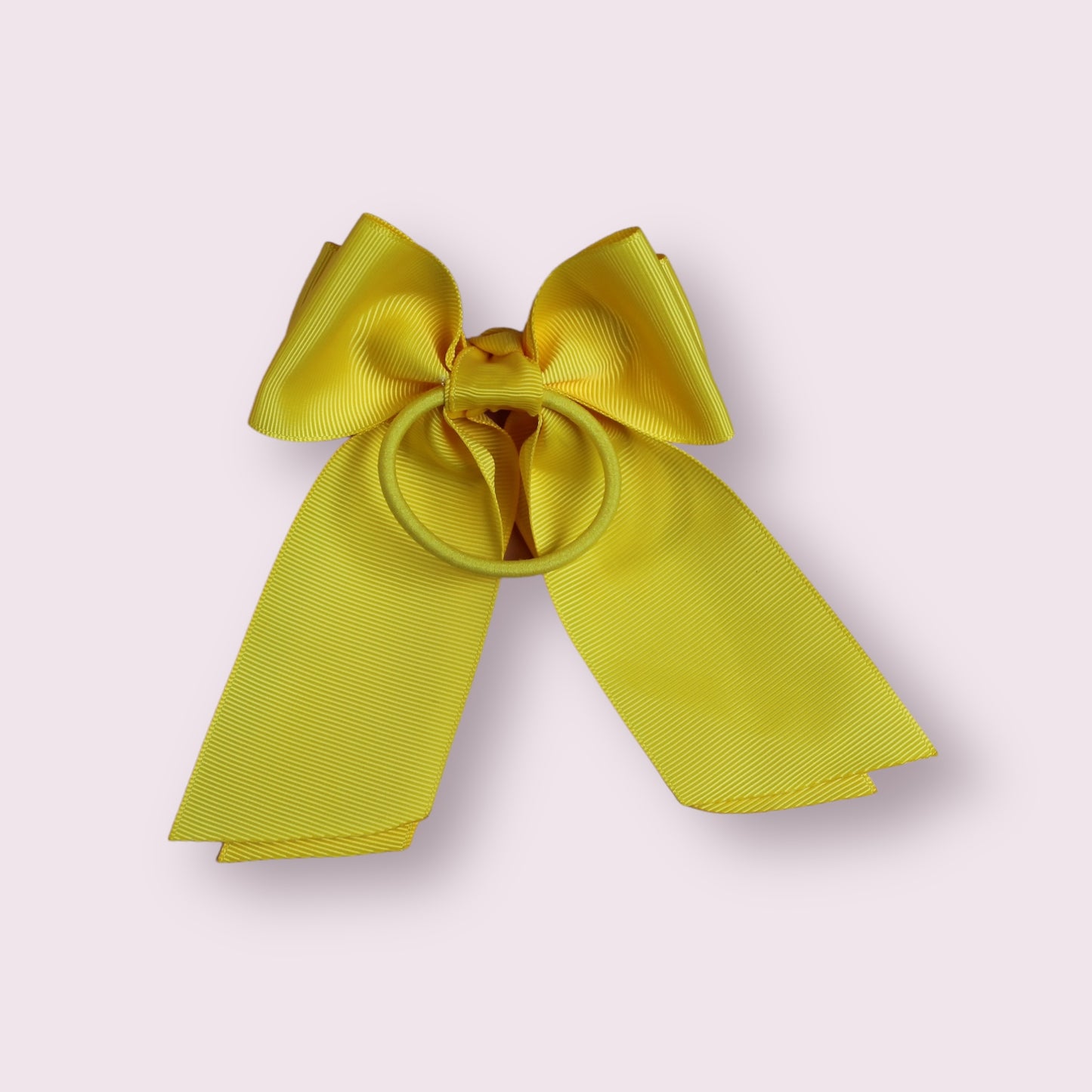 Yellow 4" Double Tailed Bobble