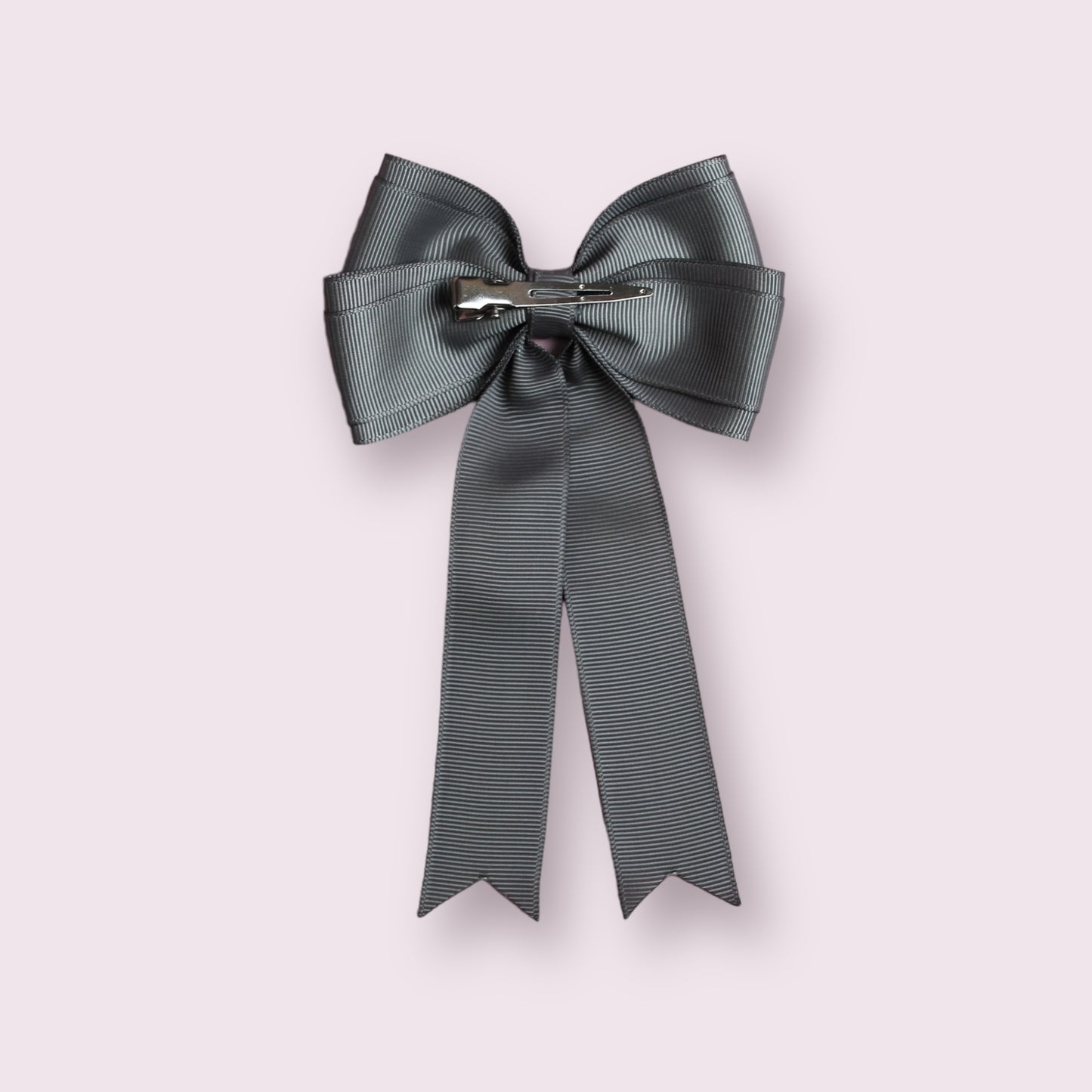 Grey 4.5" Tailed Clip