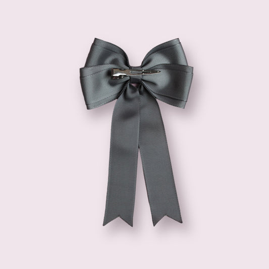 Grey 4.5" Tailed Clip