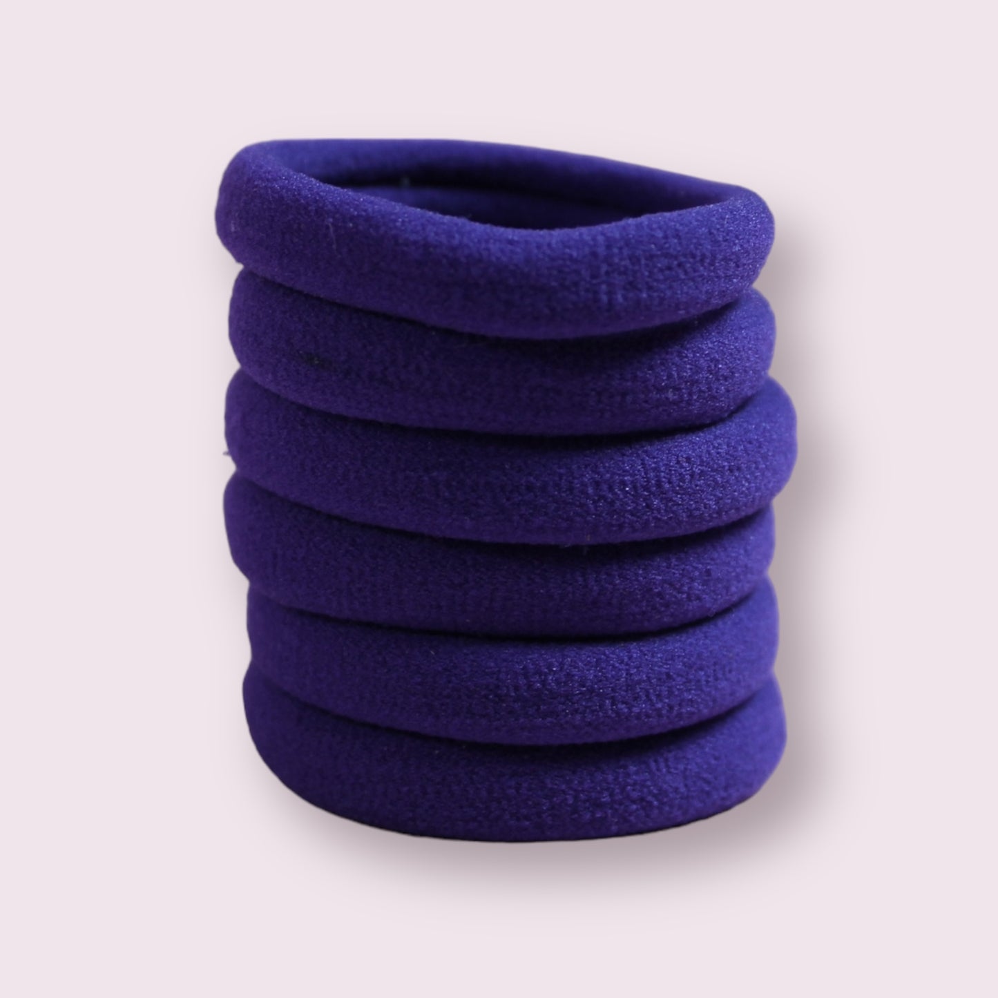 Purple Soft Non Damage Hair Bobbles