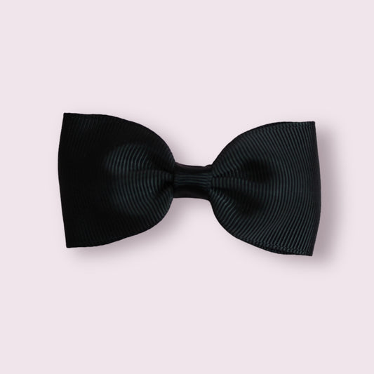 Black 3" Bowtie Clip