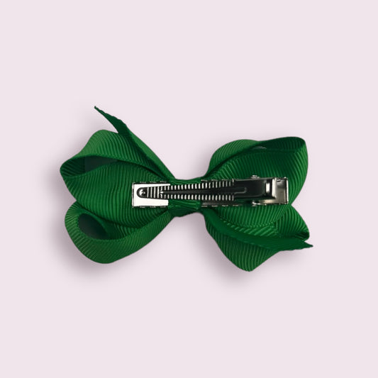 Emerald Green 3" Inside out Bow