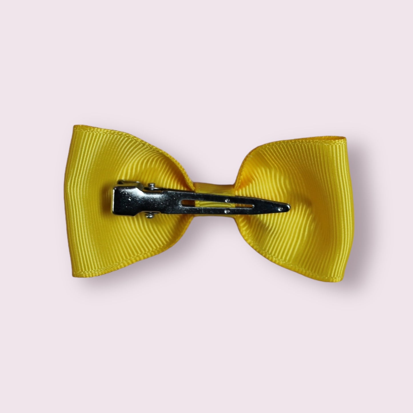 Yellow 3" Bowtie Clip