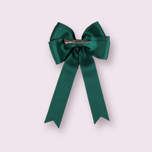 Hunter Green 4.5" Tailed Clip