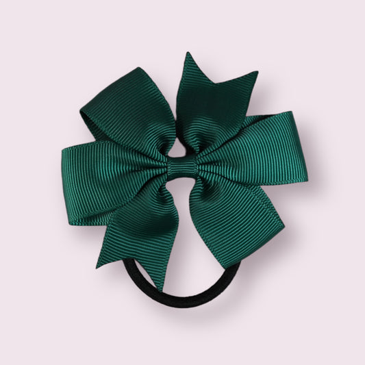 Hunter Green 3" Pinwheel Bobble