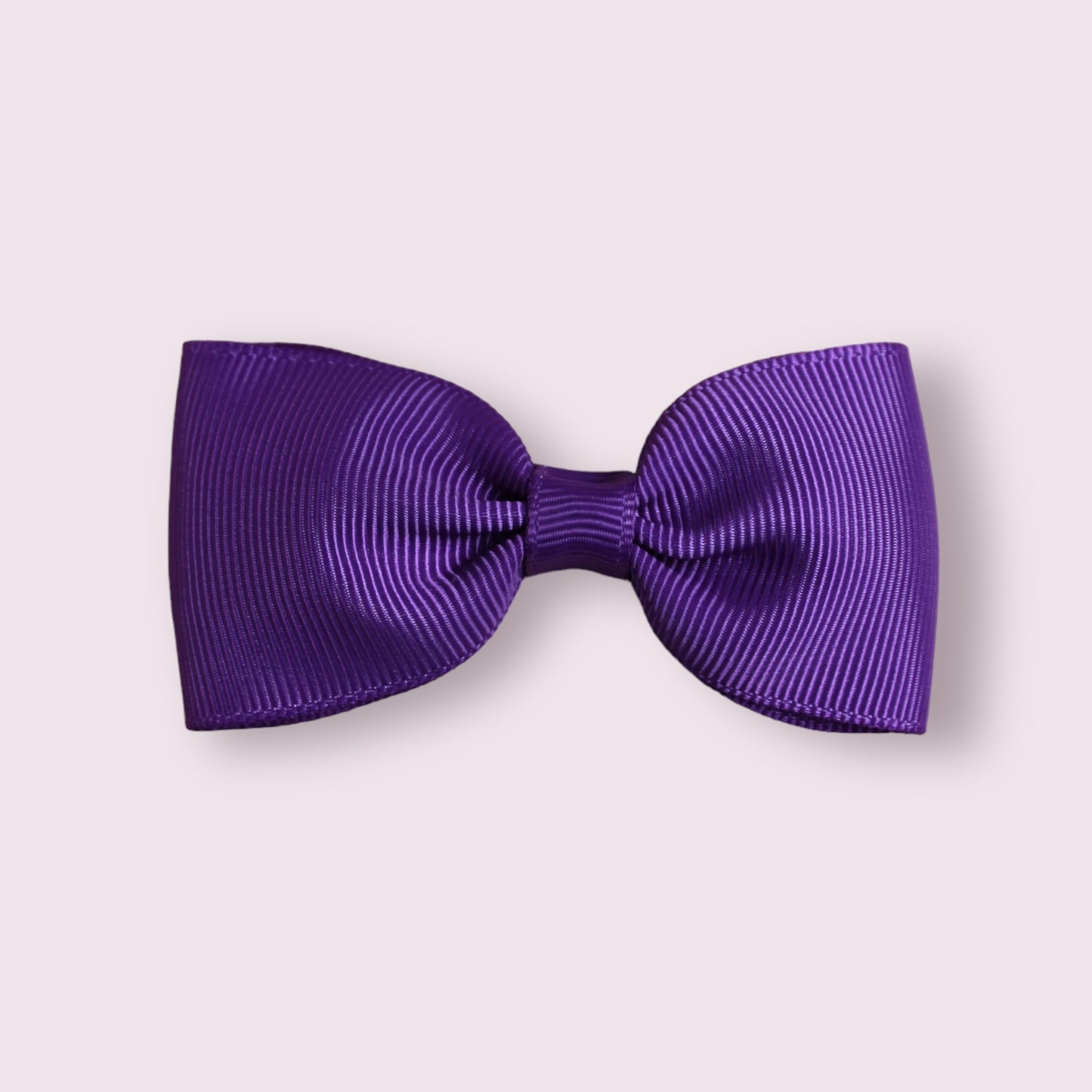 Purple 3" Bowtie Clip