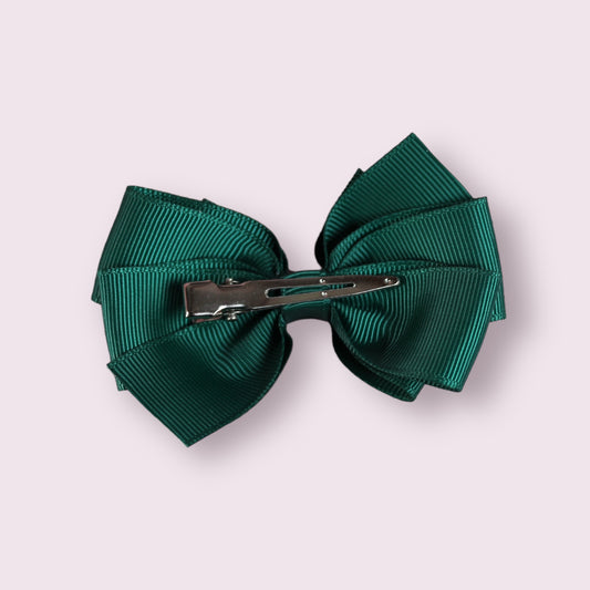 Hunter Green 3" Pinwheel Clip