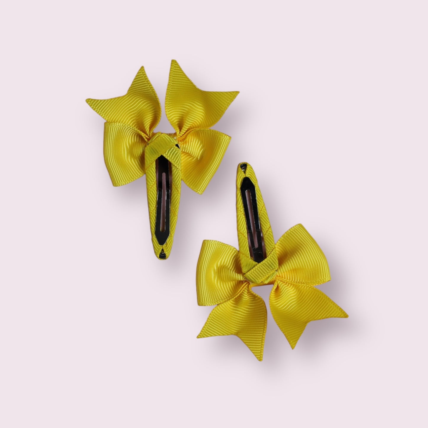 Yellow 2.5" Butterfly Snap Clip