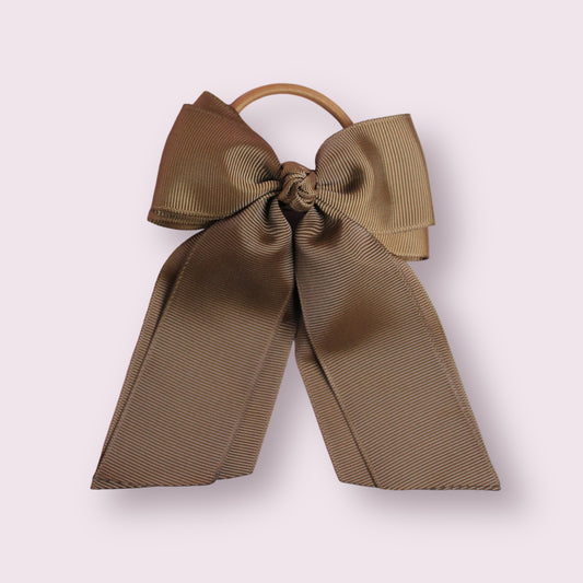 Brown 4" Double Tailed Bobble