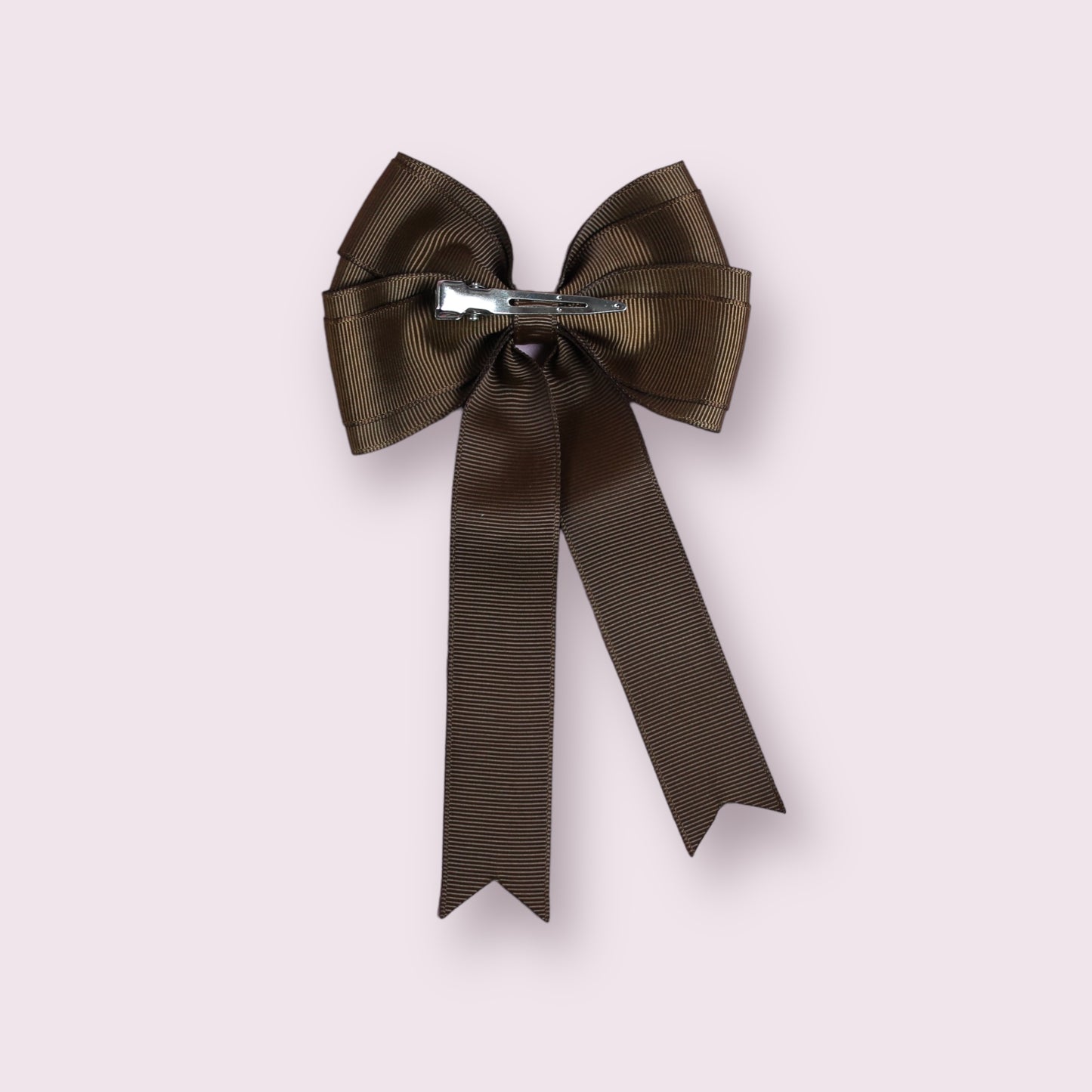 Brown 4.5" Tailed Clip