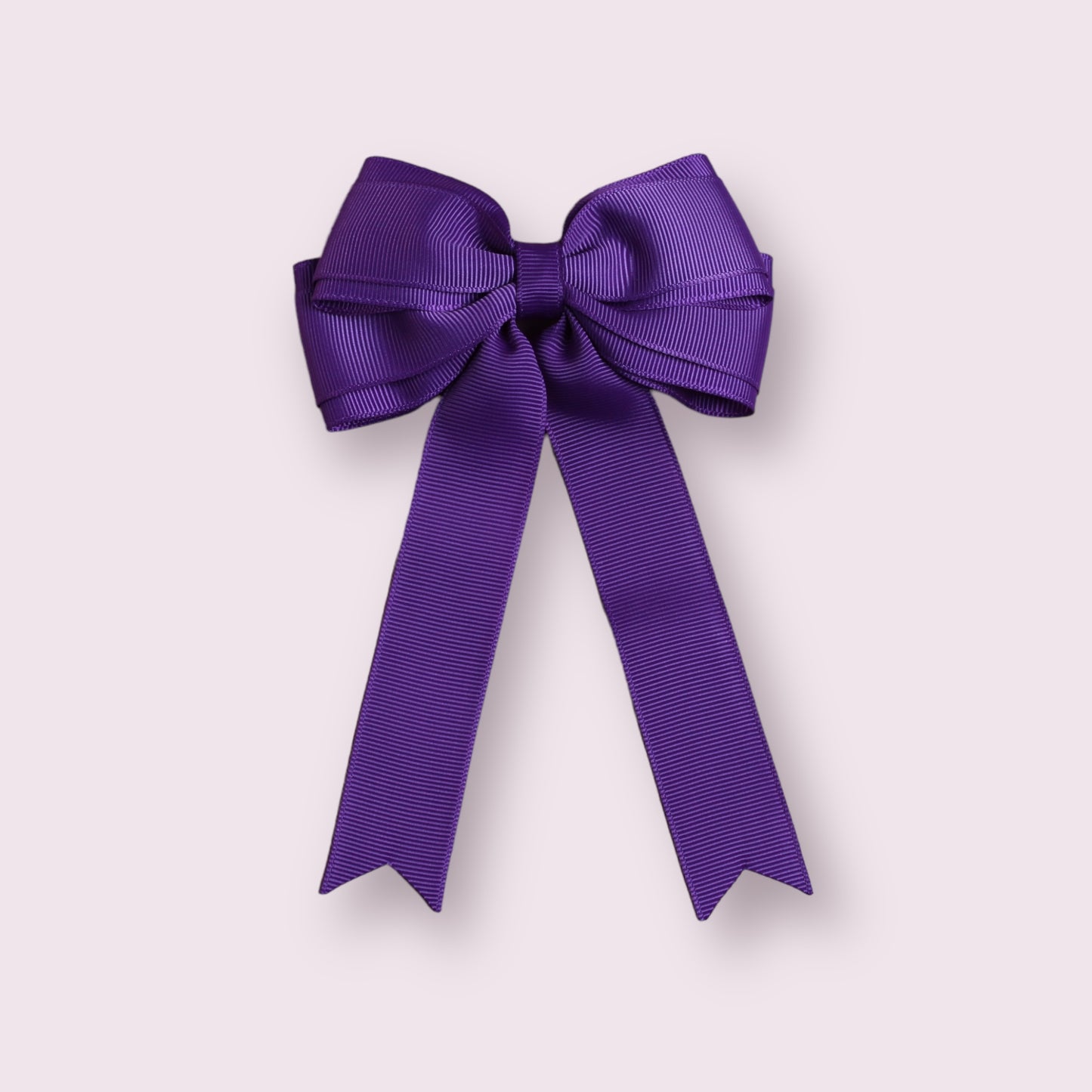 Purple 4.5" Tailed Clip