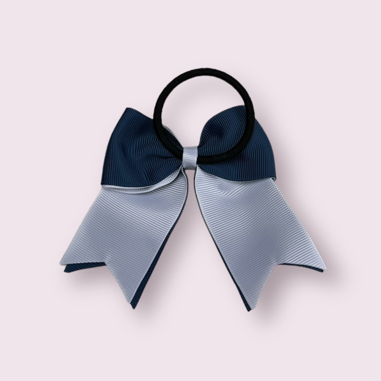 Lottie | Navy Blue & White Bobble