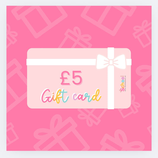 School Hair Accessories UK Gift Card