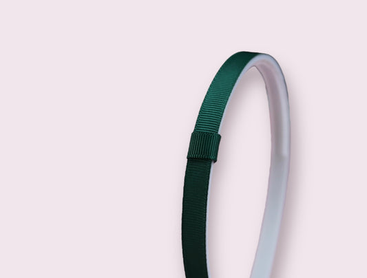 Hunter bottle green headband side view