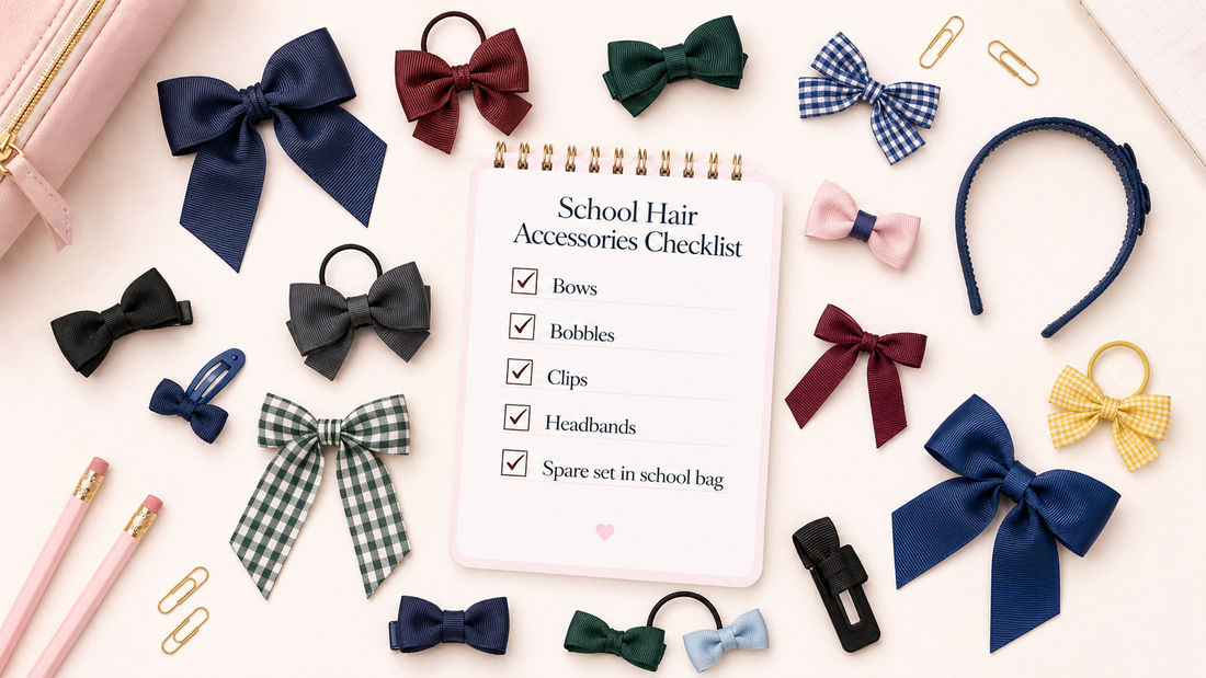 Back to School Hair Accessories Checklist for Busy Mornings