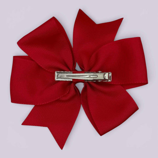 Amelia | Red Gingham Clip - School Hair Accessories UK