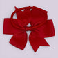 Olive | Red Bobble - School Hair Accessories UK