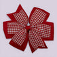 Amelia | Red Gingham Clip - School Hair Accessories UK
