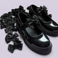 Black bows for school shoes