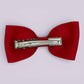 Poppy Gingham | Red Clip - School Hair Accessories UK