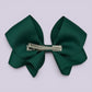 Novah | Hunter Bottle Green Hair Bow Clip
