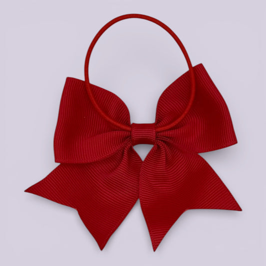 Bella | Red Bobble - School Hair Accessories UK