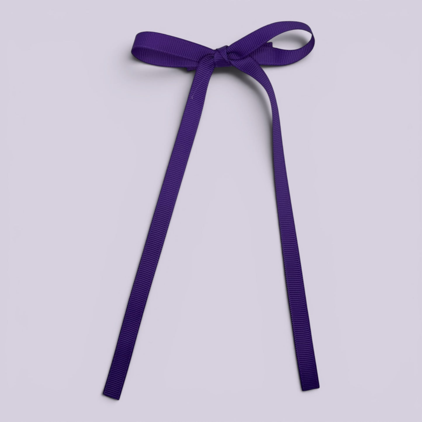 Sophie | Purple Large Tailed Bow Clip