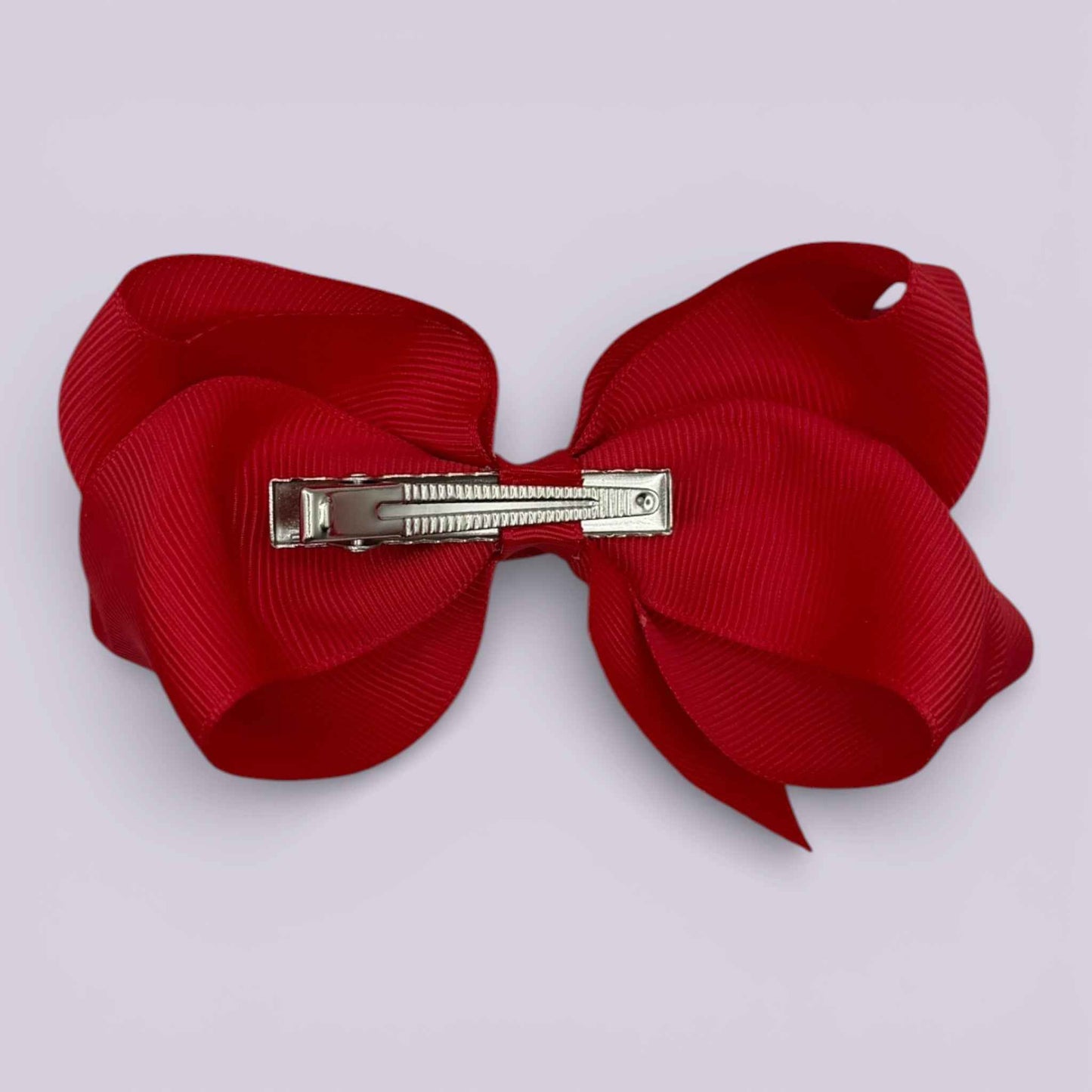 Large Darcie | Red Clip - School Hair Accessories UK