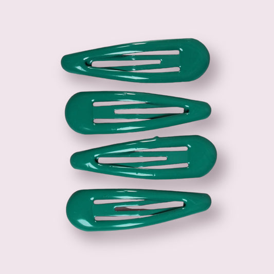 Jade Green Snap clips
