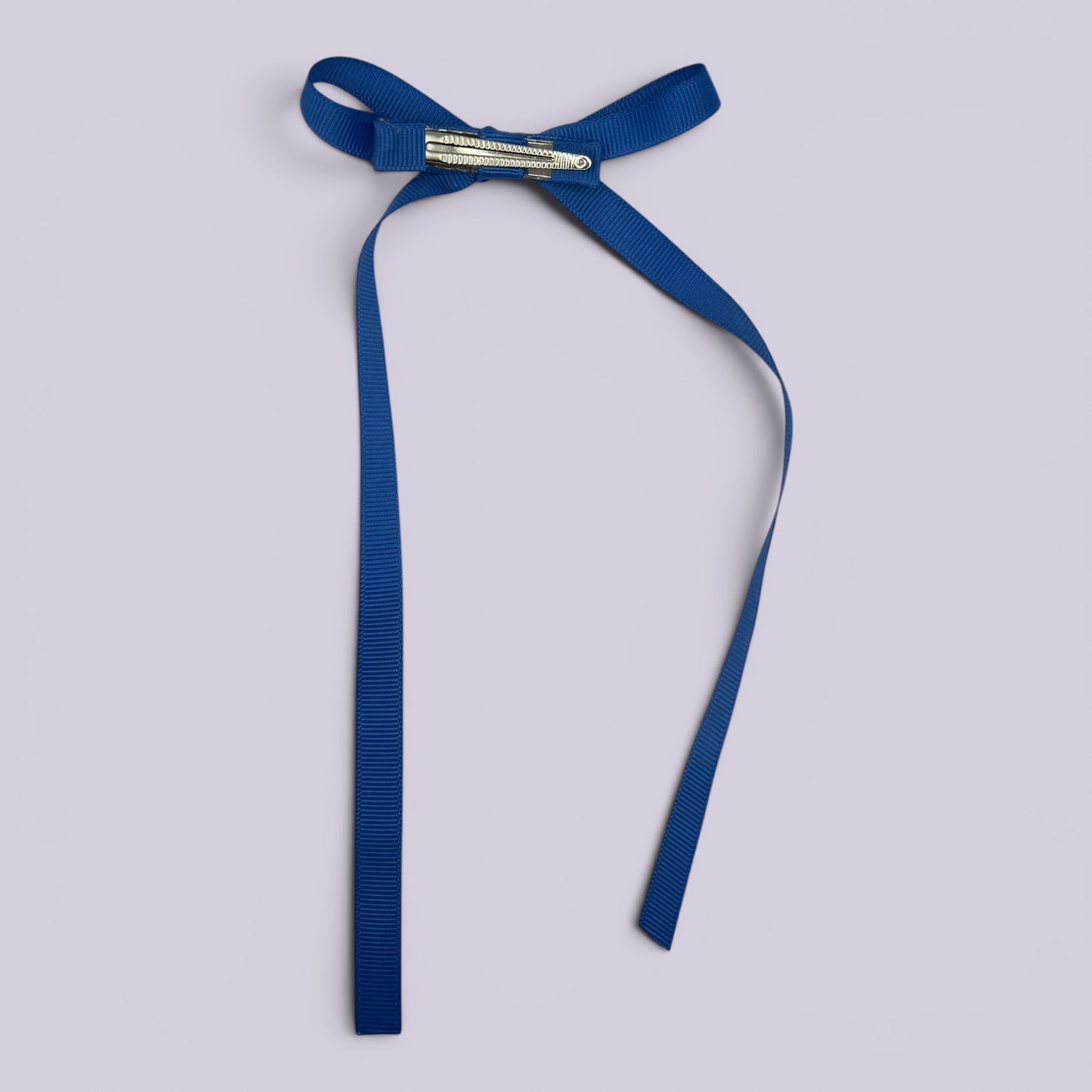 Sophie | Royal Blue Large Tailed Bow Clip