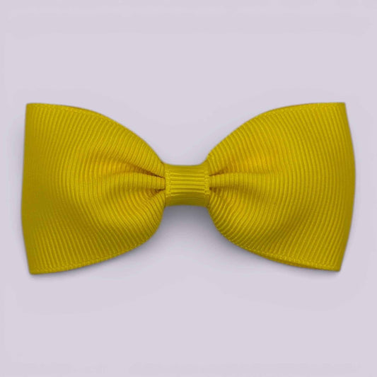Poppy | Yellow Clip - School Hair Accessories UK